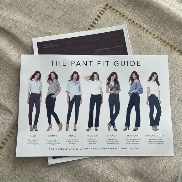 Rekucci Women's Ease Into Comfort Fit Slim Stretch Pants 4 Plum, New With Tags - Picture 3 of 10